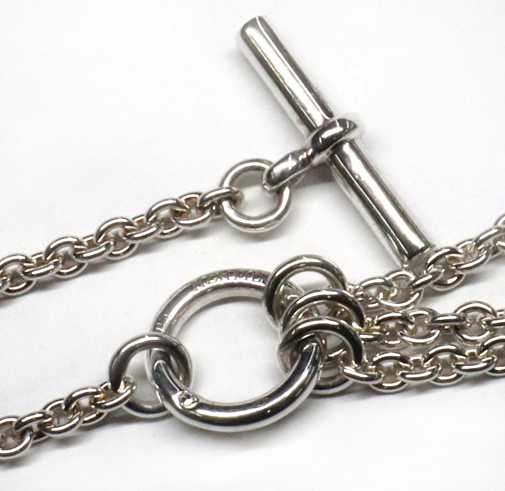 Hermes Necklace Parade PM Silver 40 — view 6