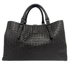 Bottega Veneta Intrecciato Leather Tote Bag Brown — view 3