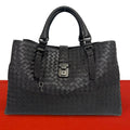 Bottega Veneta Intrecciato Leather Tote Bag Brown