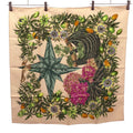 Hermes Carre 90 Passi Flores Passion Flower Scarf Pink