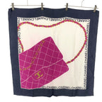 Chanel Quilted Silk Scarf