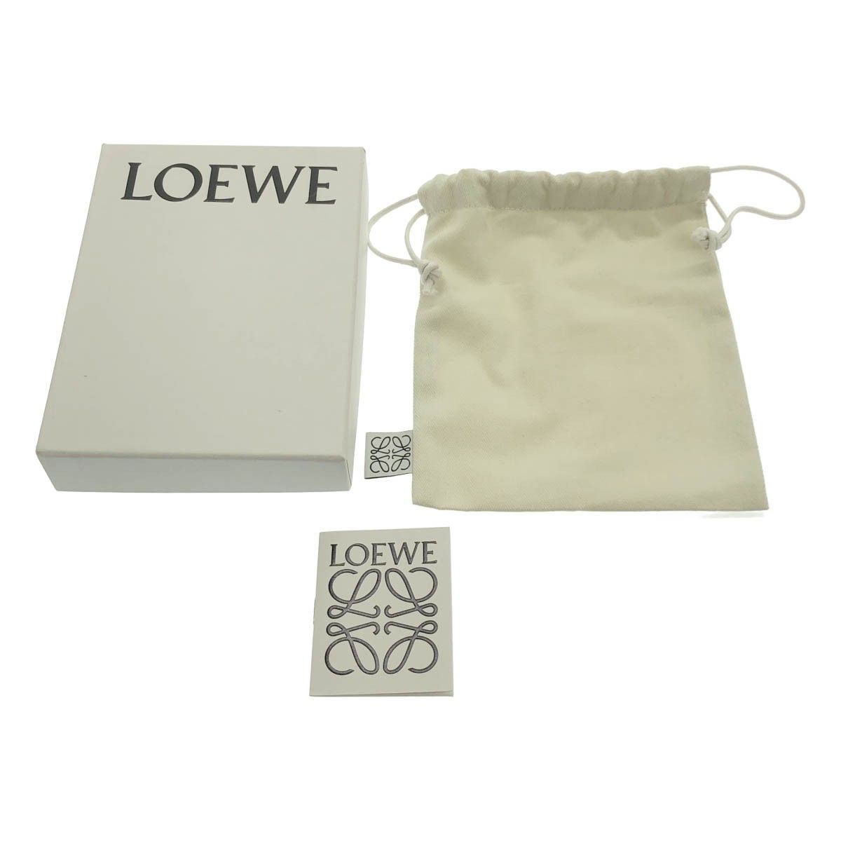 Loewe Animal Leather Charm Key Holder Brown — view 6