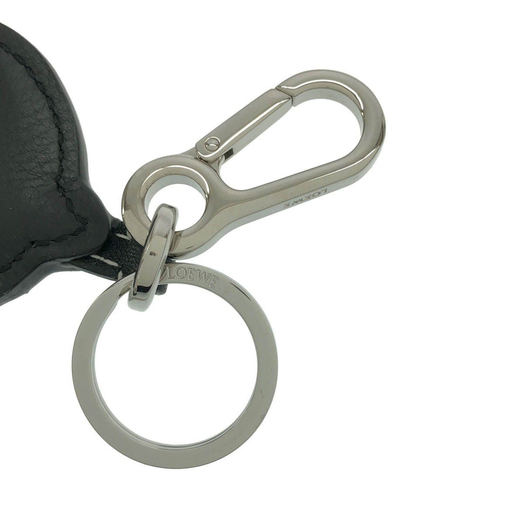Loewe Animal Leather Charm Key Holder Brown — view 4
