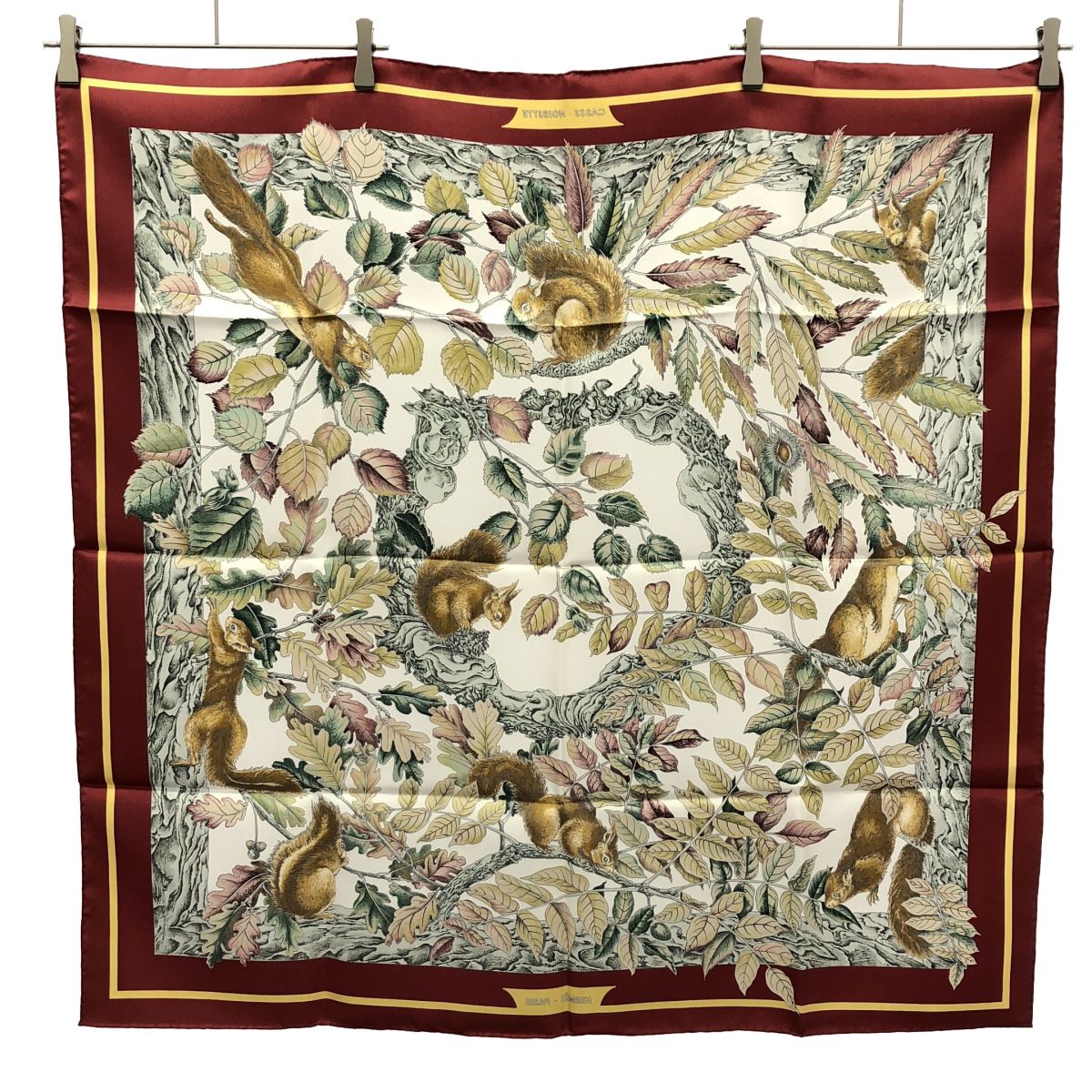 Hermes Carre 90 Casse Noisette Nutcracker Scarf — view 2