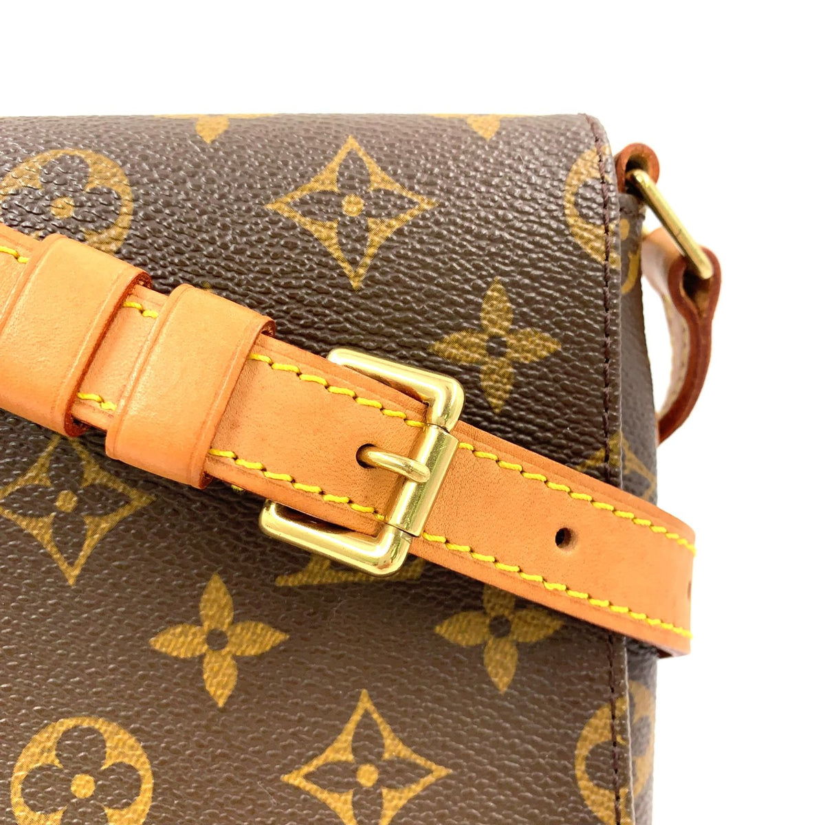 Louis Vuitton Musette Tango Short Strap Monogram Brown Shoulder Bag — view 5