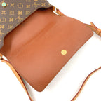 Louis Vuitton Musette Tango Short Strap Monogram Brown Shoulder Bag — view 6