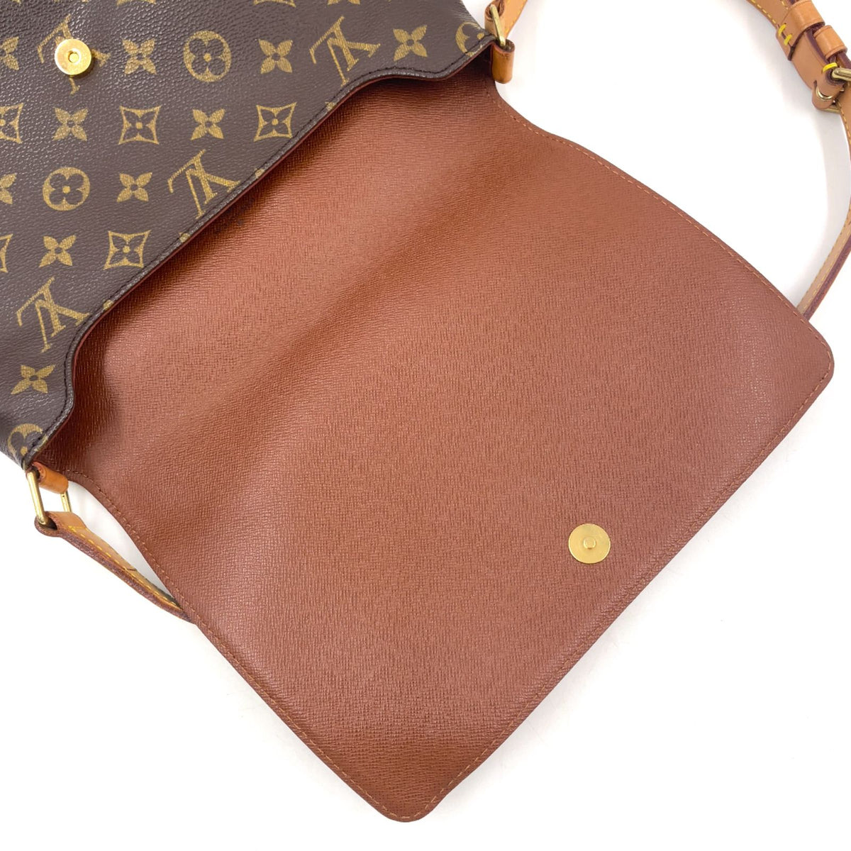 Louis Vuitton Musette Tango Short Strap Monogram Brown Shoulder Bag — view 5