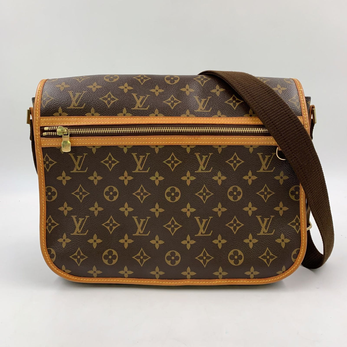 Louis Vuitton Messenger GM Bosphore Monogram Leather Brown Light Shoulder Bag