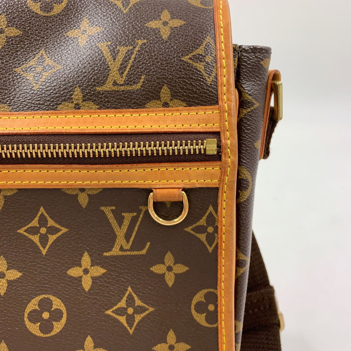 Louis Vuitton Messenger GM Bosphore Monogram Leather Brown Light Shoulder Bag — view 7