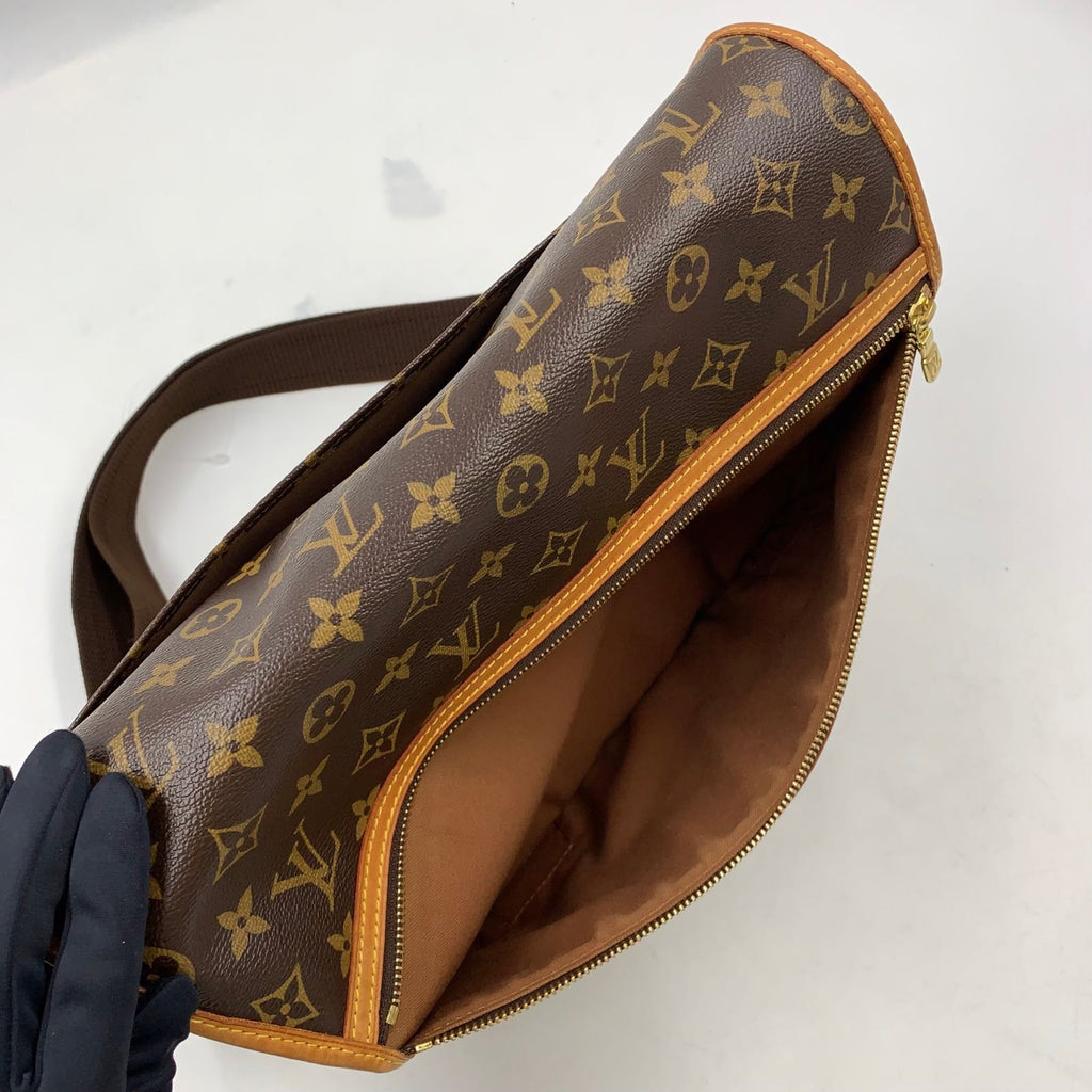 Louis Vuitton Messenger GM Bosphore Monogram Leather Brown Light Shoulder Bag — view 8