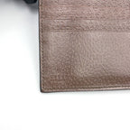 Gucci Ophidia GG French Flap Wallet Leather Brown Beige Bifold Gold — view 4