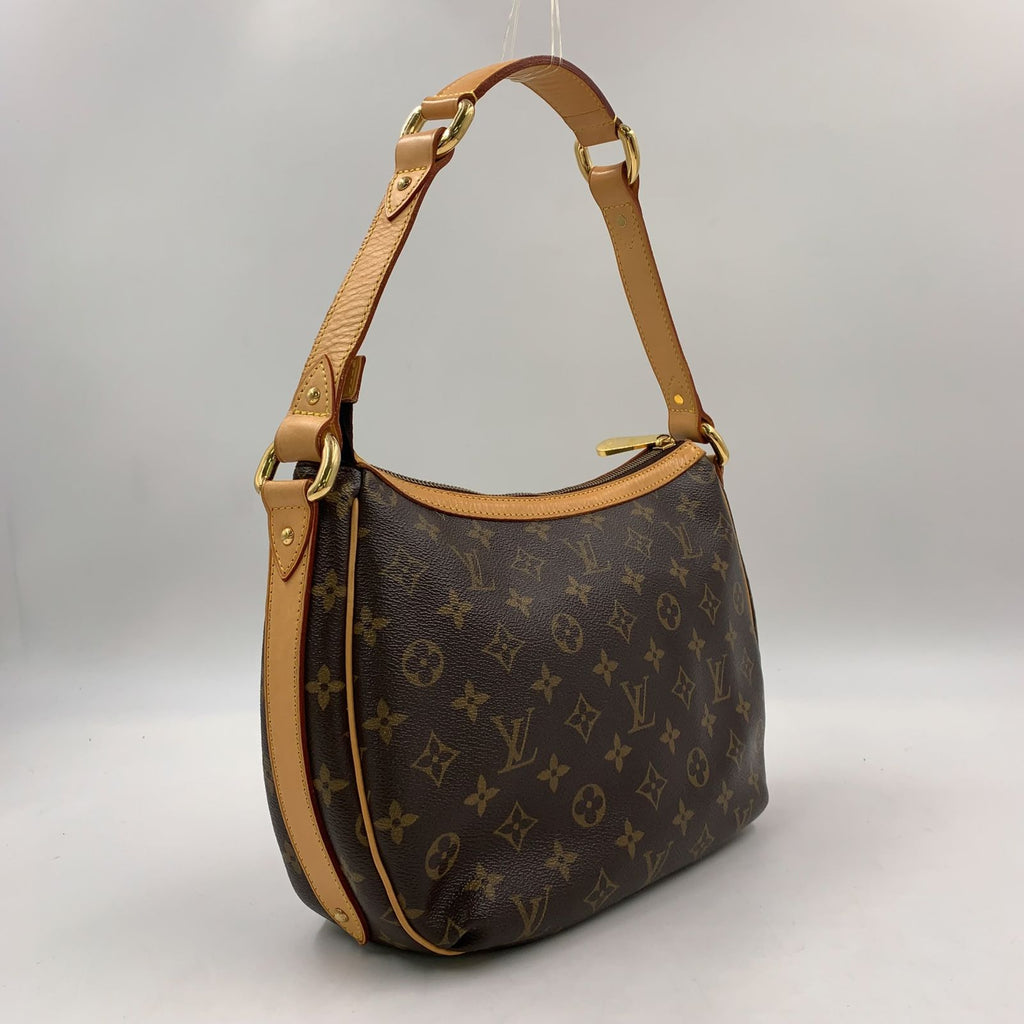 Louis Vuitton Tulum PM Monogram Leather Brown Light Shoulder Bag Gold — view 2