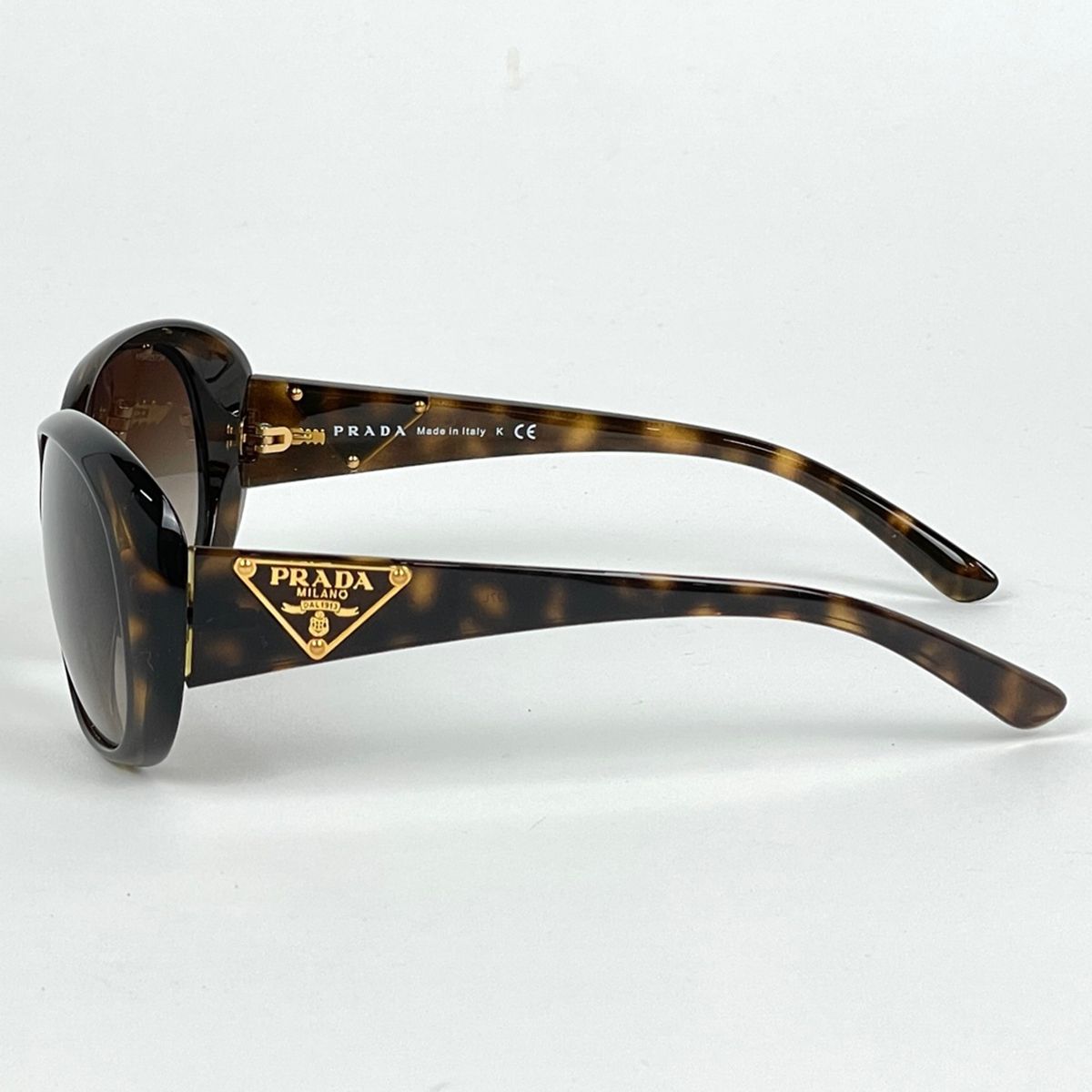 Prada Sunglasses Demi Pattern Acetate Brown Eyewear — view 2