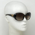 Prada Sunglasses Demi Pattern Acetate Brown Eyewear — view 4