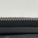 Louis Vuitton Coin Card Holder Purse Monogram Eclipse Black — view 5