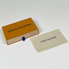 Louis Vuitton Coin Card Holder Purse Monogram Eclipse Black — view 7