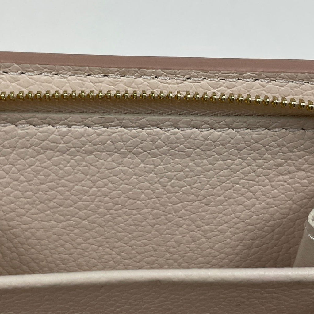 Louis Vuitton Portefeuille Clair Bifold Wallet Monogram Empreinte Milky White — view 4