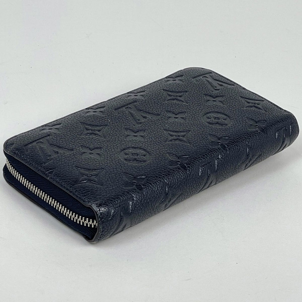 Louis Vuitton Zippy Wallet Monogram Empreinte Marine Metal — view 2