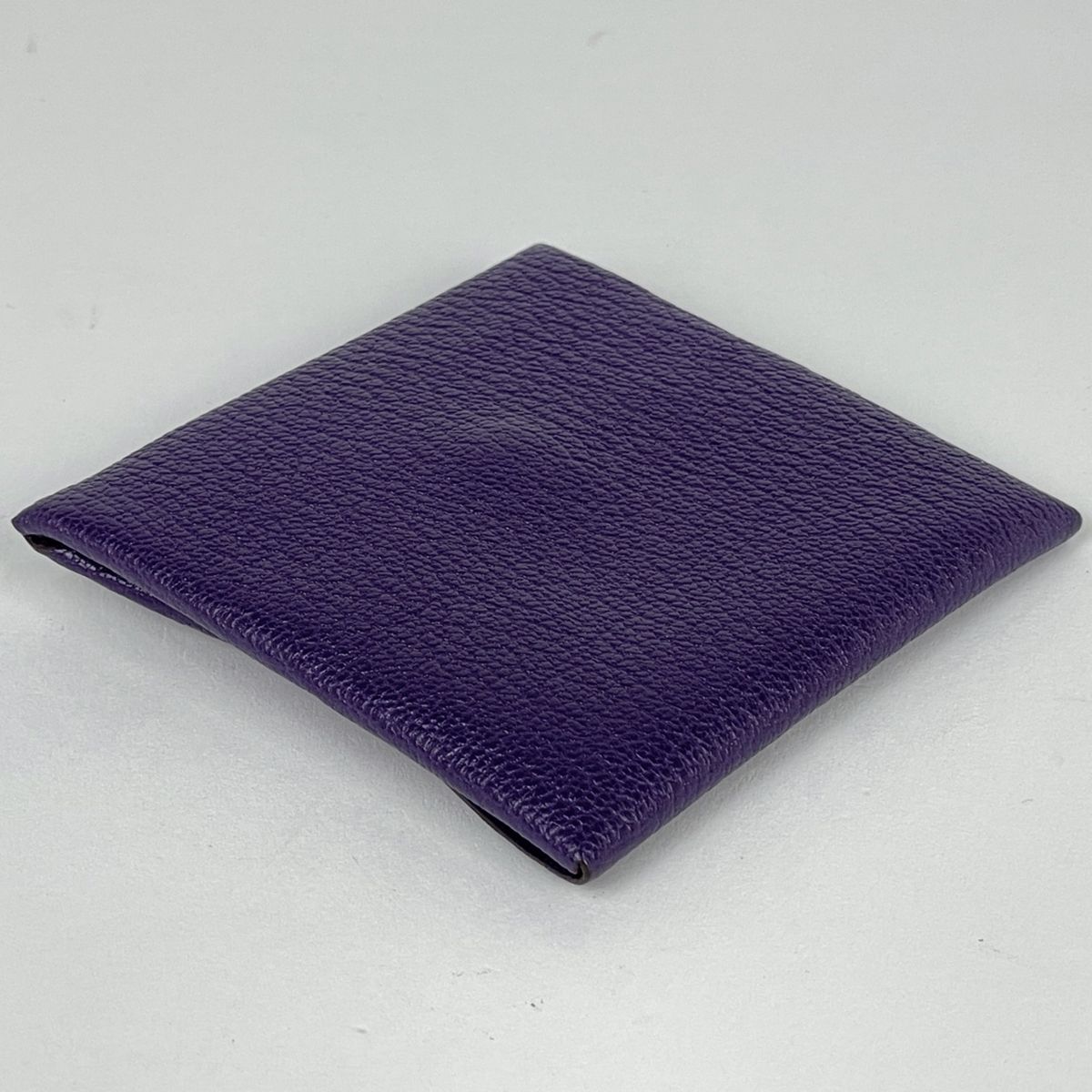 Hermes Bastia Coin Purse Chevre Iris — view 2