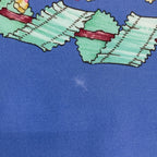 Hermes Carre 90 le Sacre du Printemps Scarf Spring Festival Silk Blue Multicolor — view 4