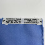 Hermes Carre 90 le Sacre du Printemps Scarf Spring Festival Silk Blue Multicolor — view 2