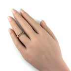 Hermes Ariane Pink Gold Ring — view 3