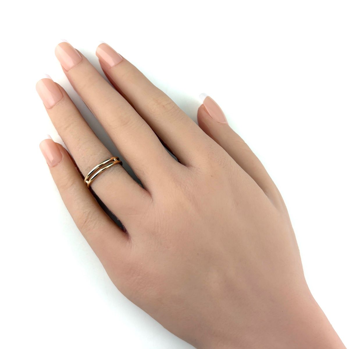 Hermes Ariane Pink Gold Ring — view 3