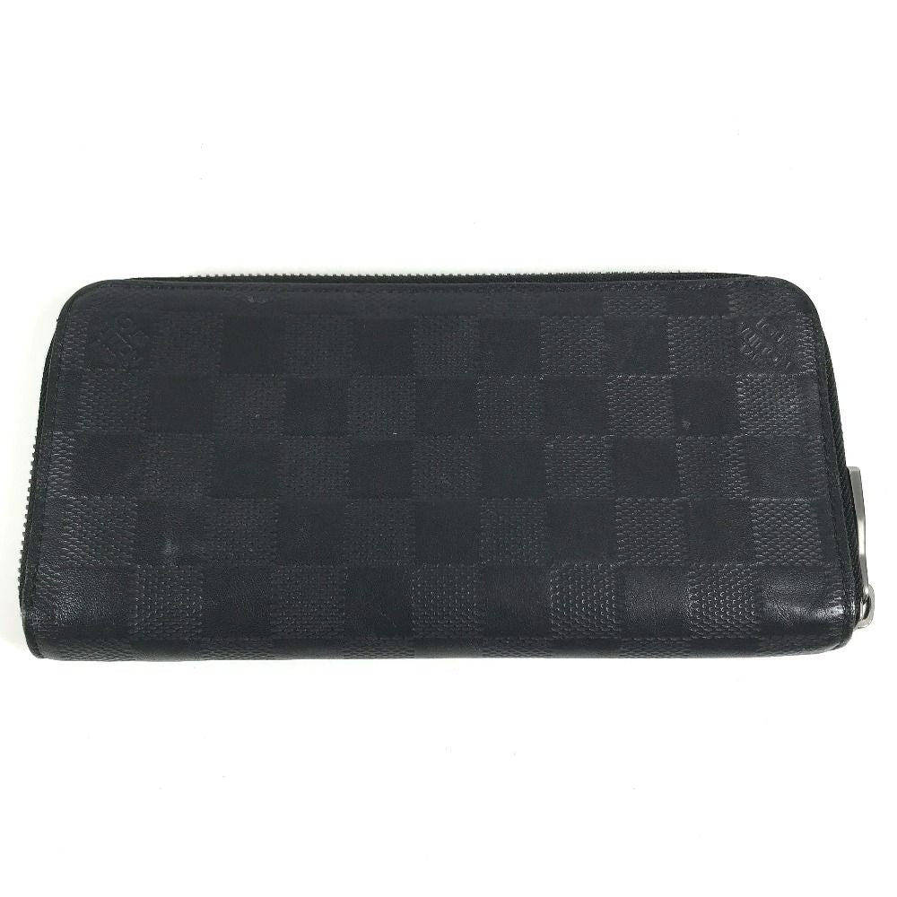 Louis Vuitton Wallet Zippy Vertical Damier Infini Leather Onyx — view 2