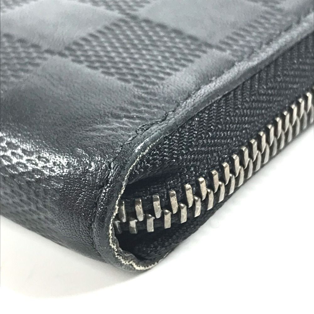 Louis Vuitton Wallet Zippy Vertical Damier Infini Leather Onyx — view 6