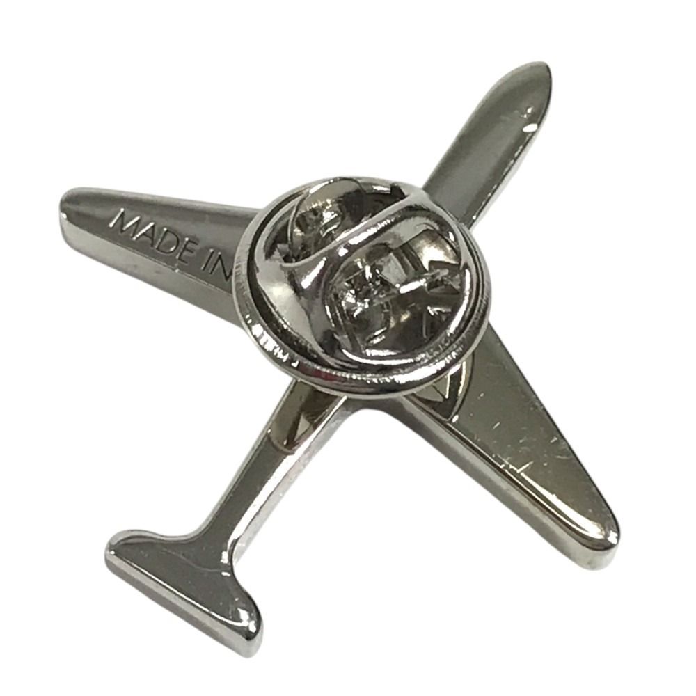 Louis Vuitton Brooch Trunk & Airplane & LV Logo Time Capsule Exhibition Metal — view 6