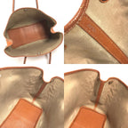 Hermes Tote Bag Garden Party PM Leather Canvas Orange — view 8