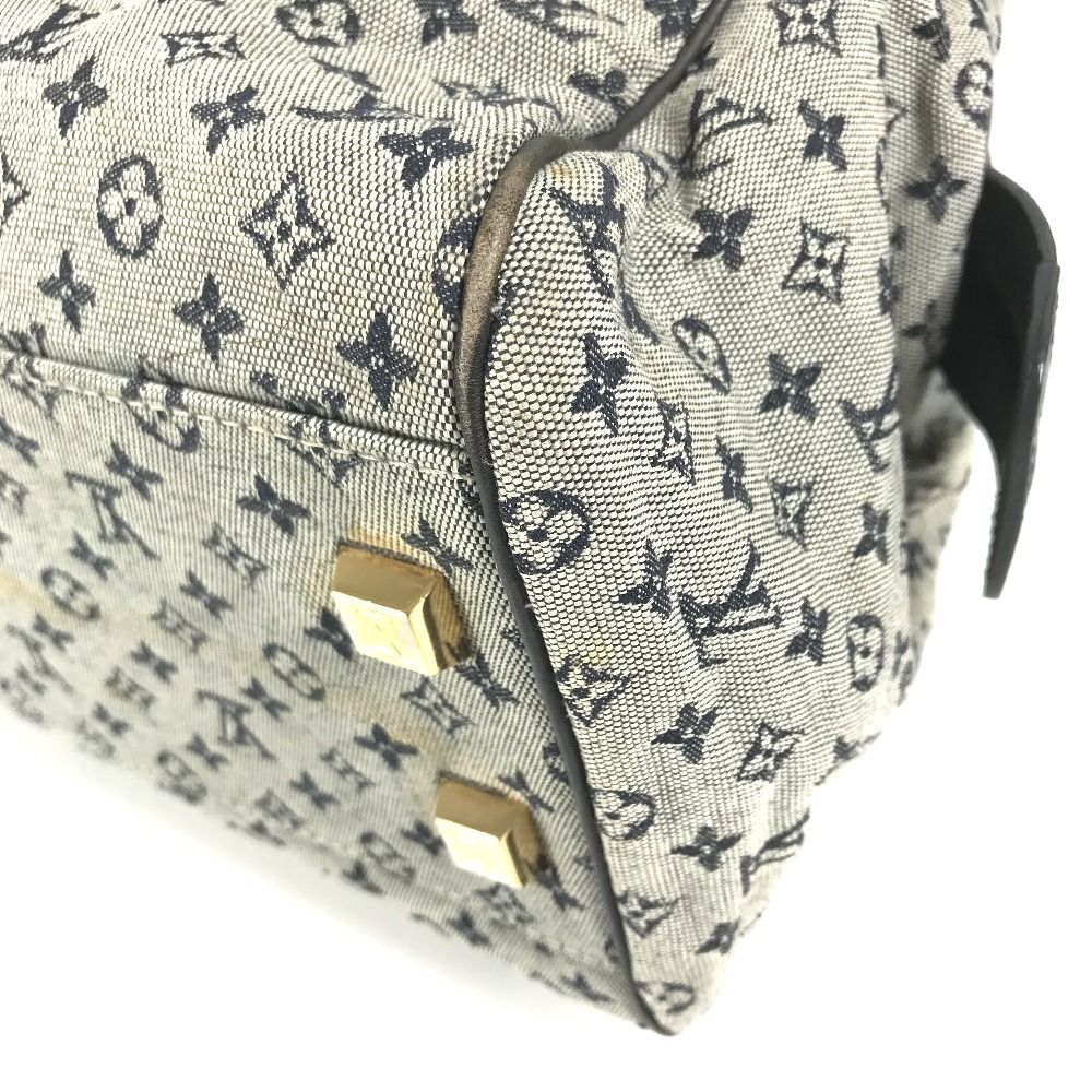 Louis Vuitton Handbag Josephine GM Monogram Mini Canvas Navy — view 6