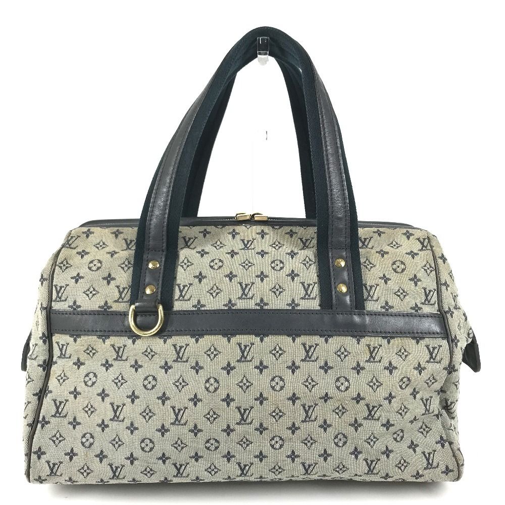 Louis Vuitton Handbag Josephine GM Monogram Mini Canvas Navy