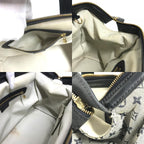 Louis Vuitton Handbag Josephine GM Monogram Mini Canvas Navy — view 8