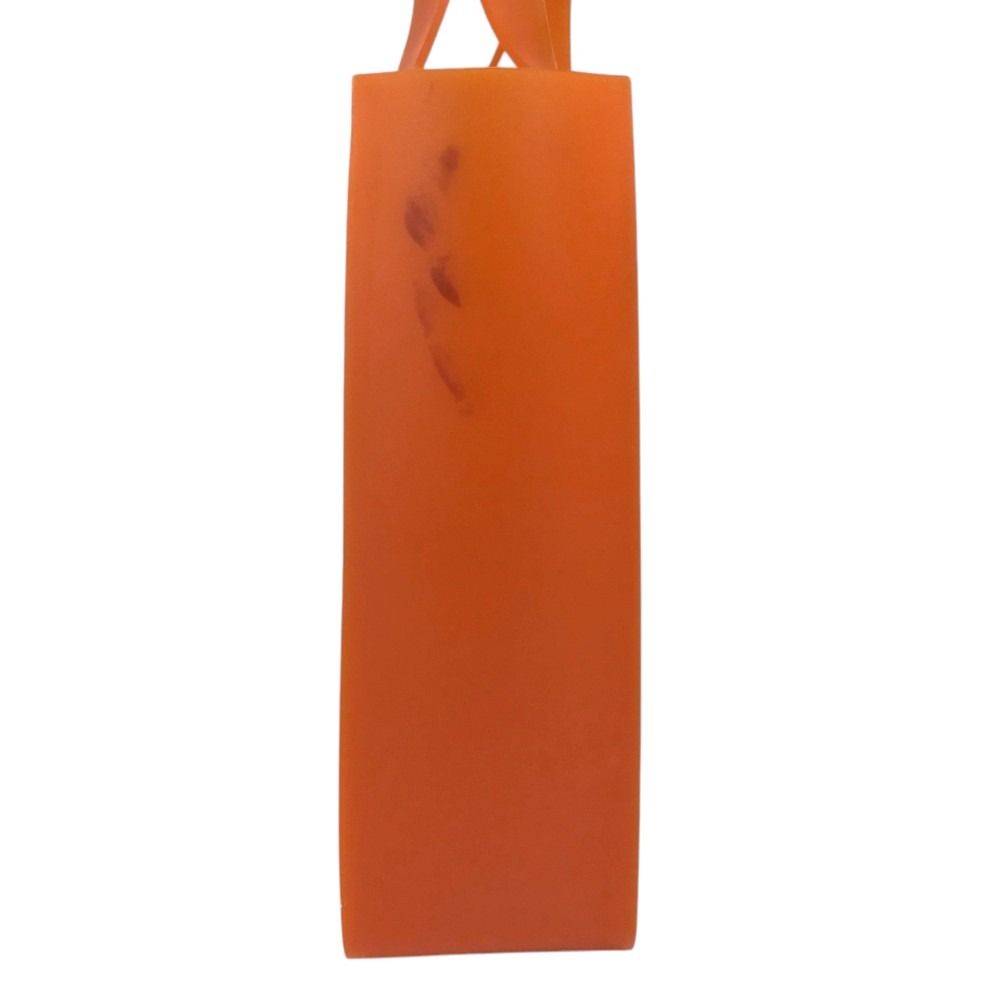 Chanel Tote Bag Logo Beach Rubber Orange — view 3