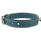 Hermes Collar Kelly Pet Leather Blue — view 4