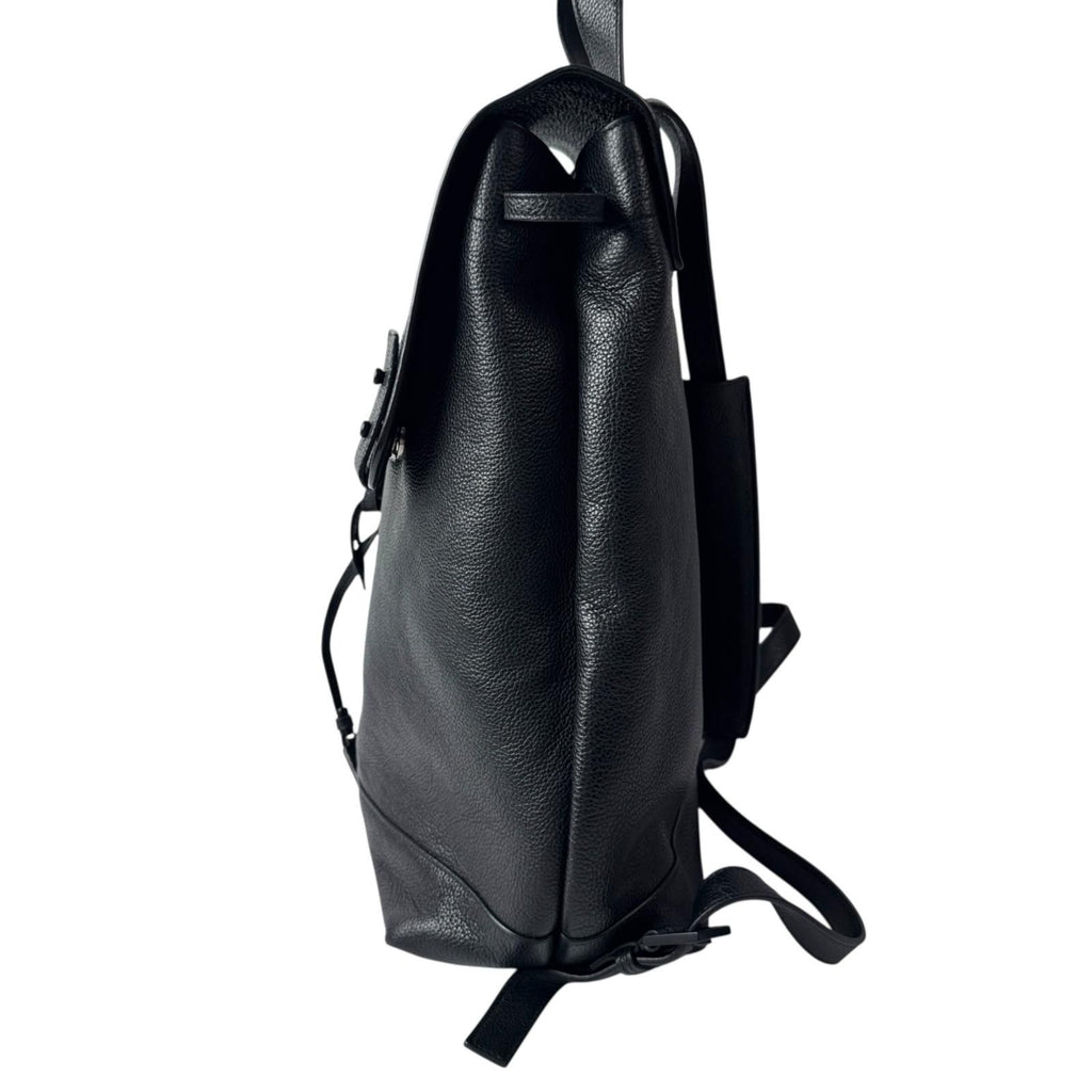 Saint Laurent Backpack Gray Leather YSL — view 3