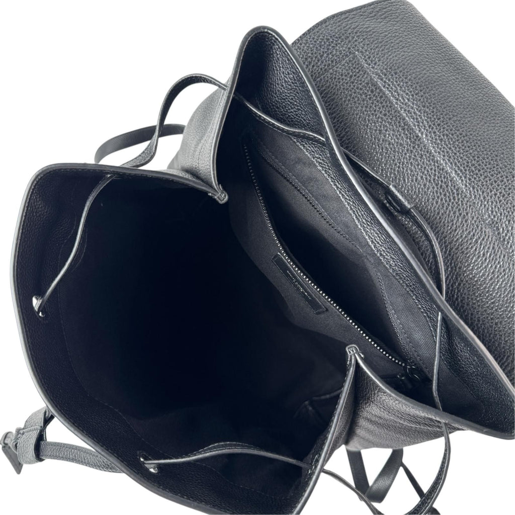 Saint Laurent Backpack Gray Leather YSL — view 7