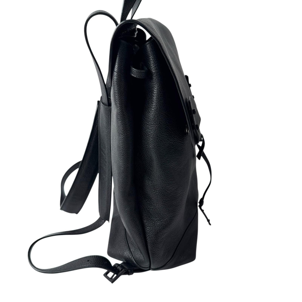 Saint Laurent Backpack Gray Leather YSL — view 4