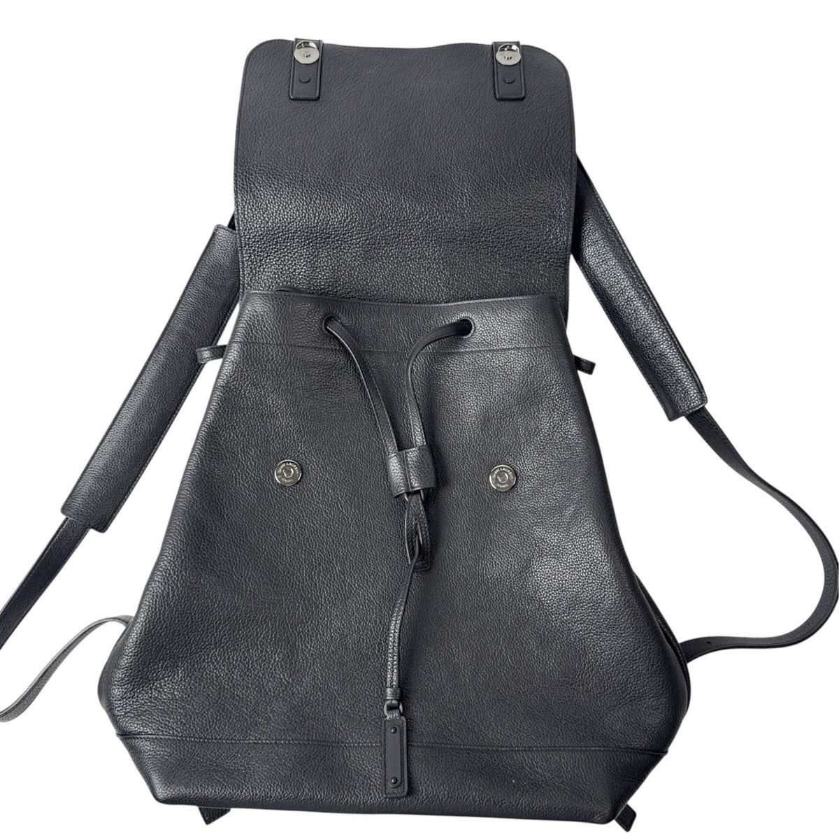 Saint Laurent Backpack Gray Leather YSL — view 8