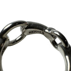 Hermes Horsebit Ring Silver — view 6