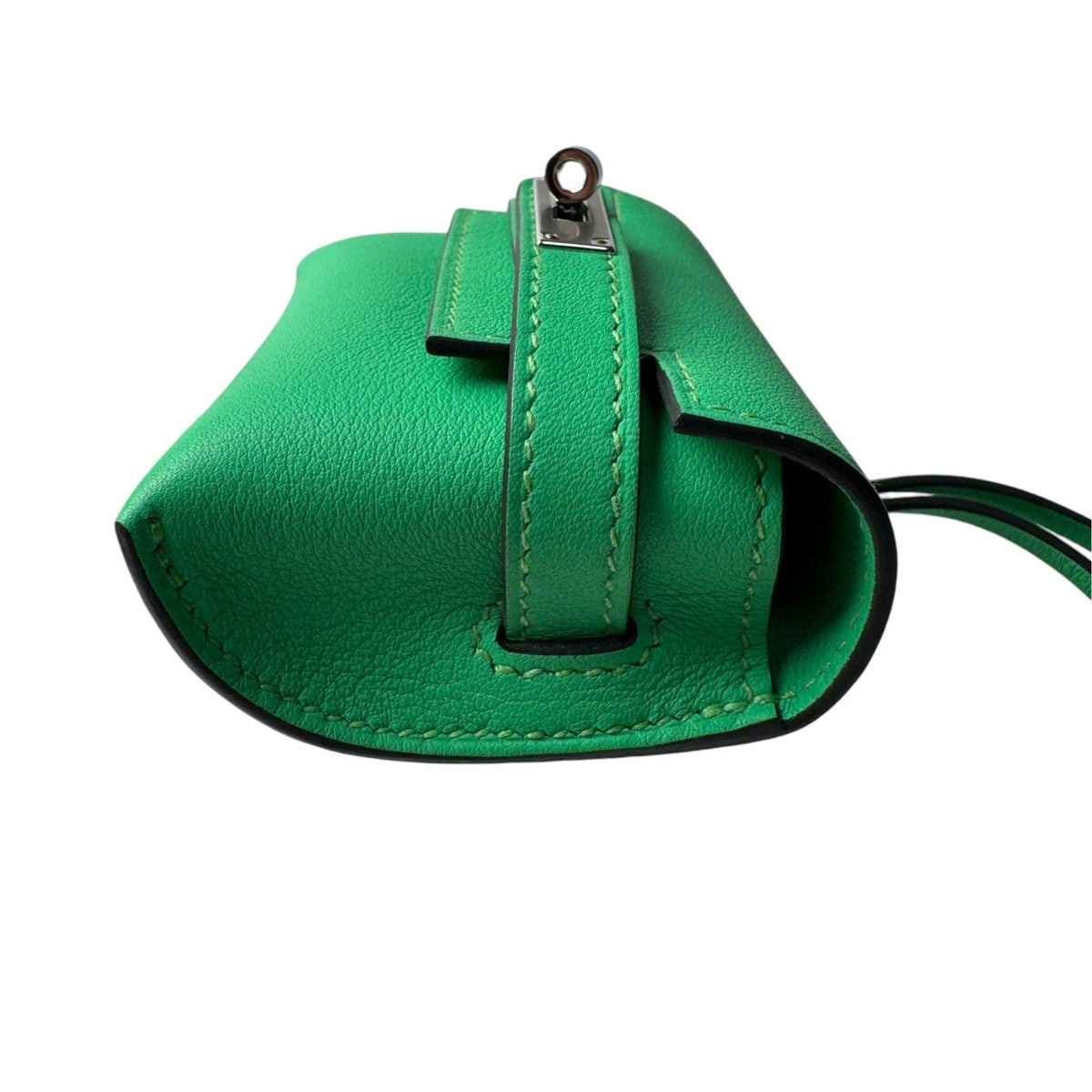 Hermes Kelly Festival Vert Comic Bag Charm — view 5