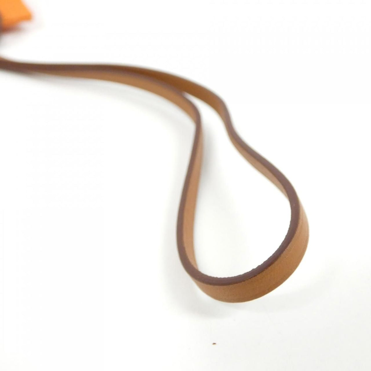 Hermes Sac Orange Bag Charm — view 6