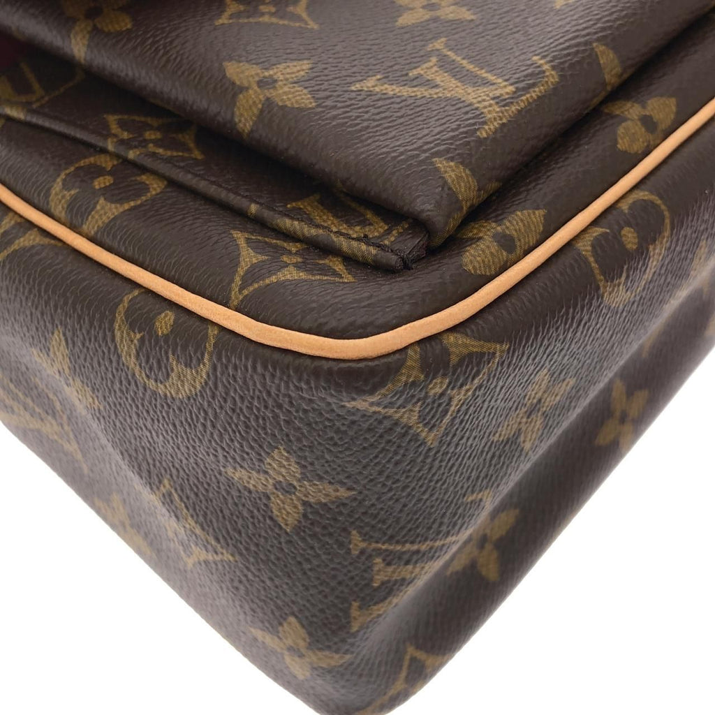 Louis Vuitton Monogram Viva-Cite PM Shoulder Bag — view 3