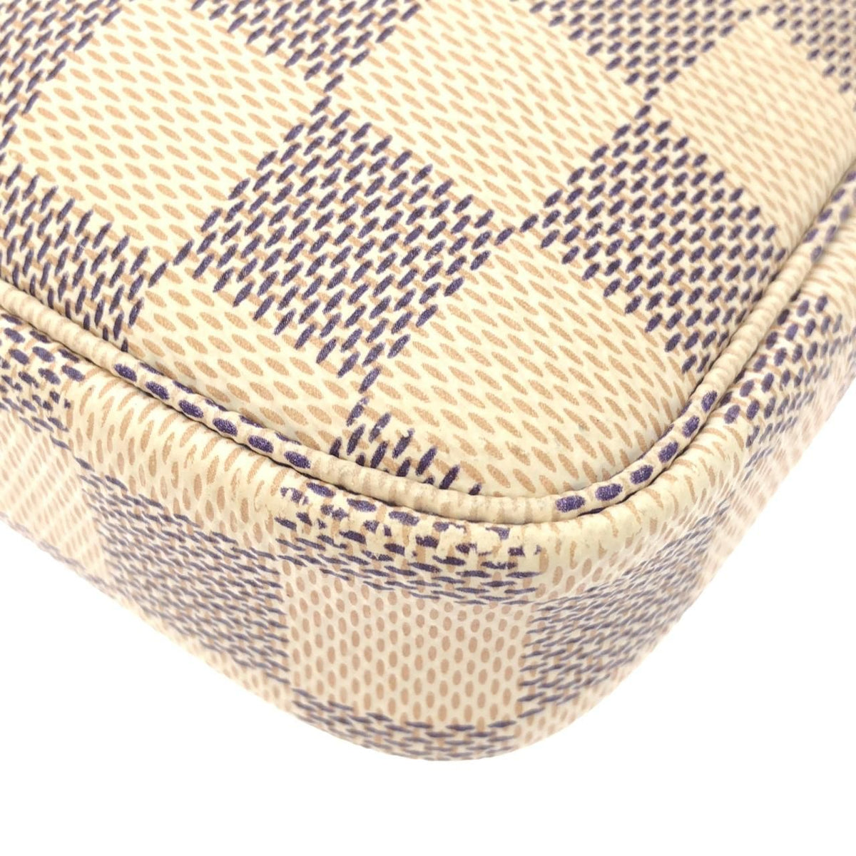 Louis Vuitton Damier Azur Mini Pochette Accessoires Pouch — view 3