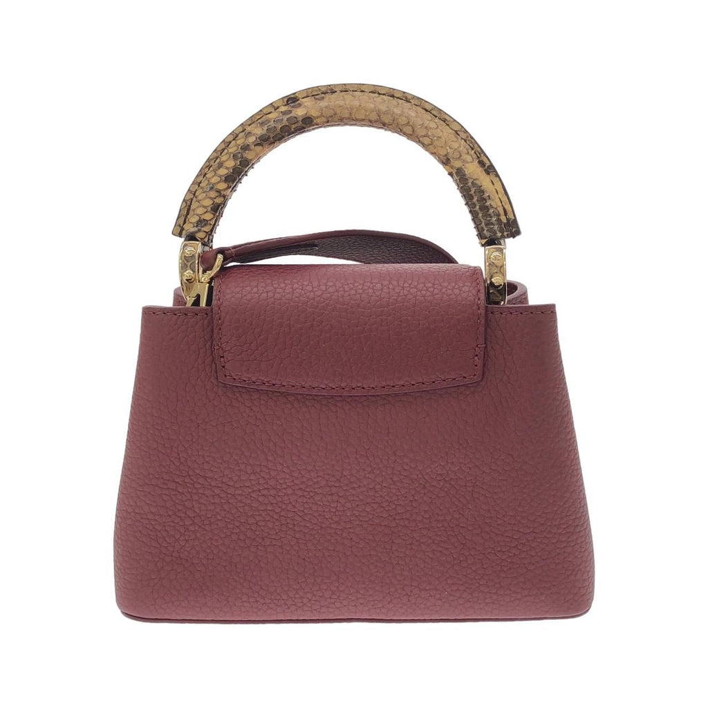 Louis Vuitton Exotic Leather Capucines Mini Bag — view 2
