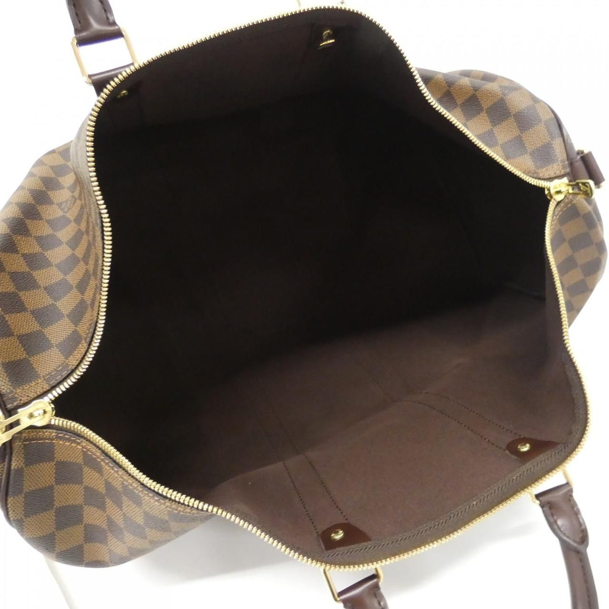 Louis Vuitton Damier Keepall Bandouliere 55 Boston Bag — view 7