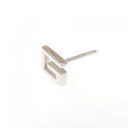 Gucci Logo Square Single Earrings — view 2