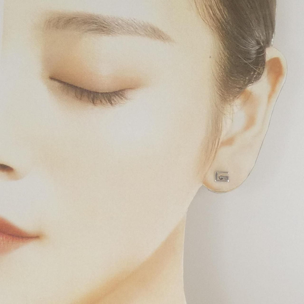 Gucci Logo Square Single Earrings — view 4