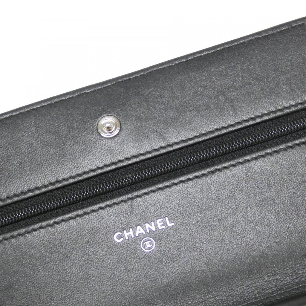 Chanel Timeless Classic Line Chain Wallet Shoulder Bag — view 8